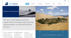 Desktop Screenshot of oasiscapitalghana.com