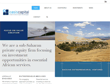Tablet Screenshot of oasiscapitalghana.com